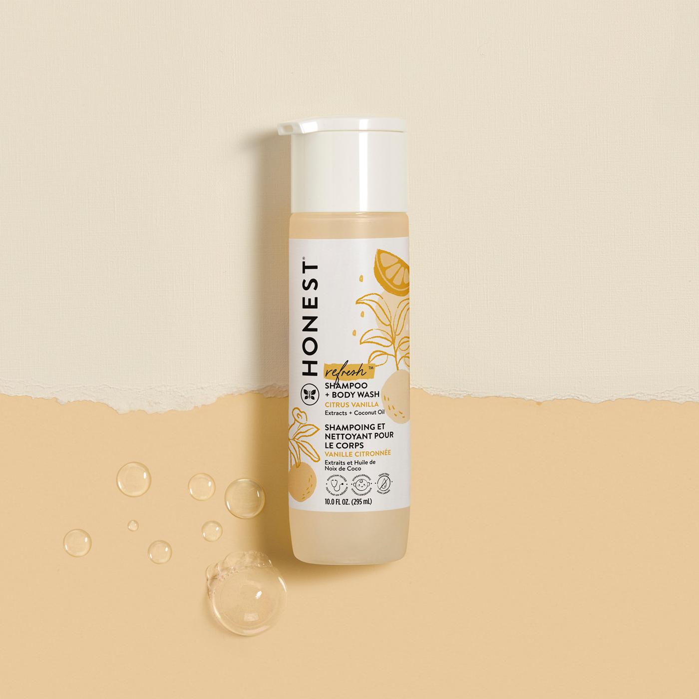 The Honest Company Perfectly Gentle Sweet Orange Vanilla Shampoo + Body Wash; image 2 of 4