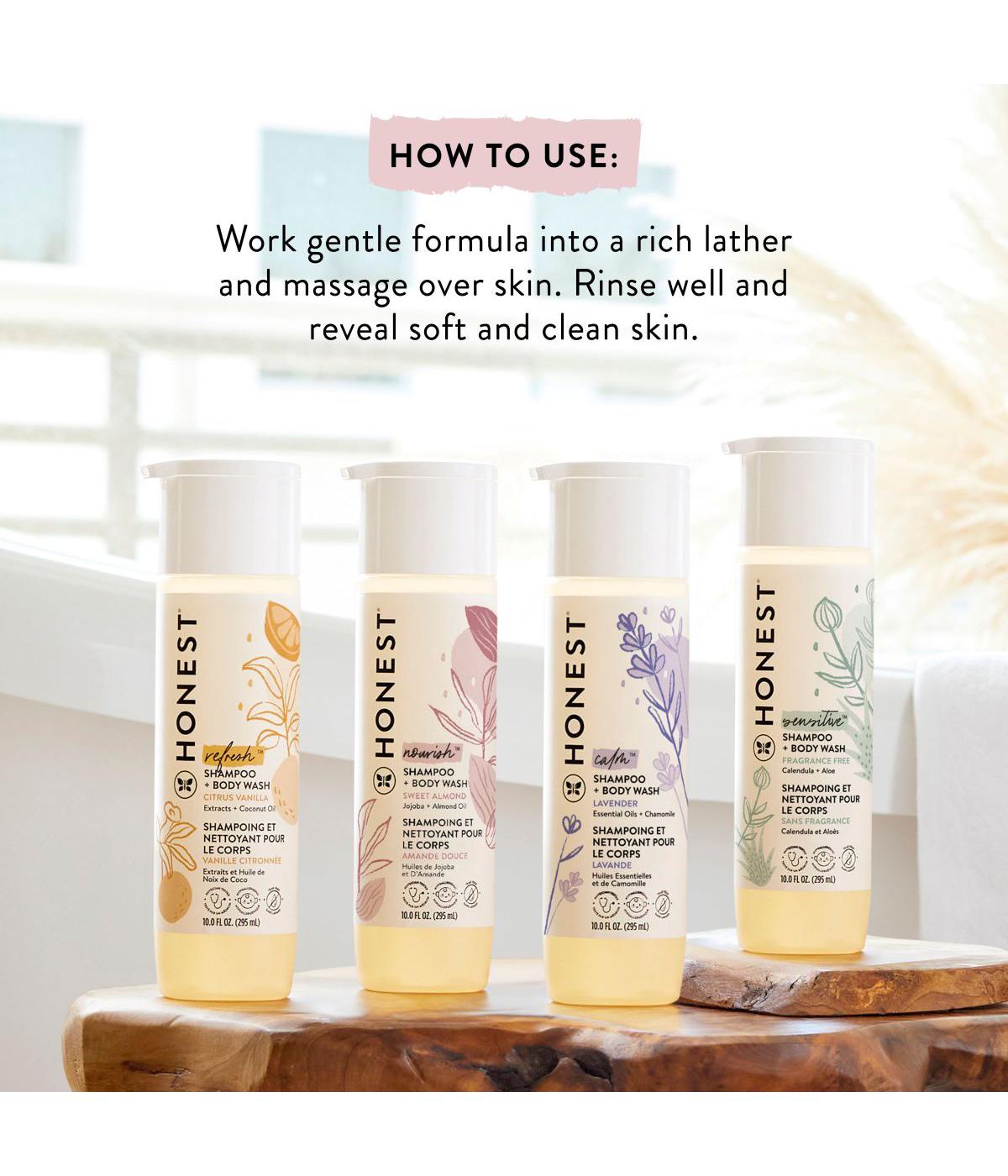 The Honest Company Refresh Shampoo And Body Wash - Citrus Vanilla; image 3 of 8