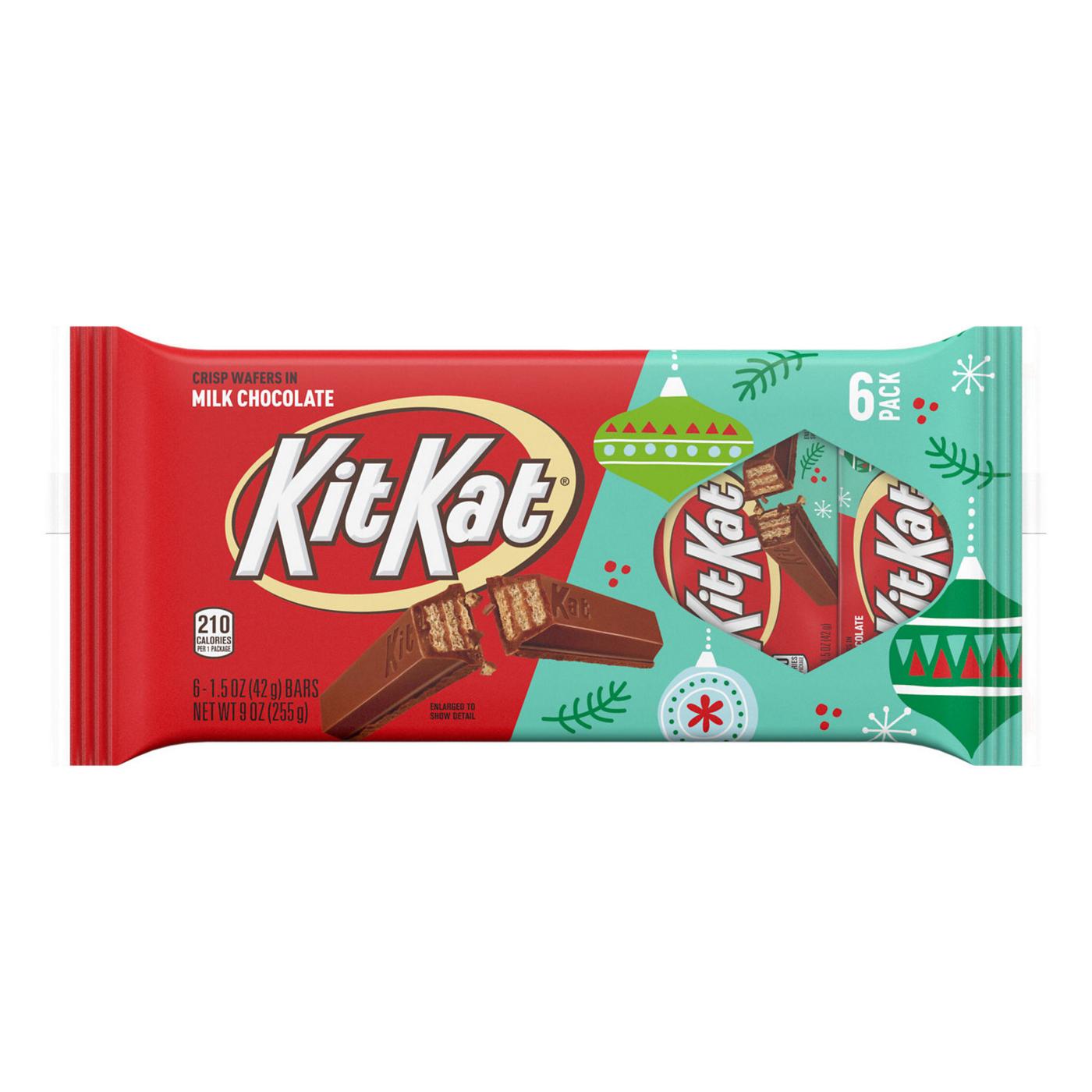 Kit Kat Milk Chocolate Wafer Christmas Candy; image 1 of 7