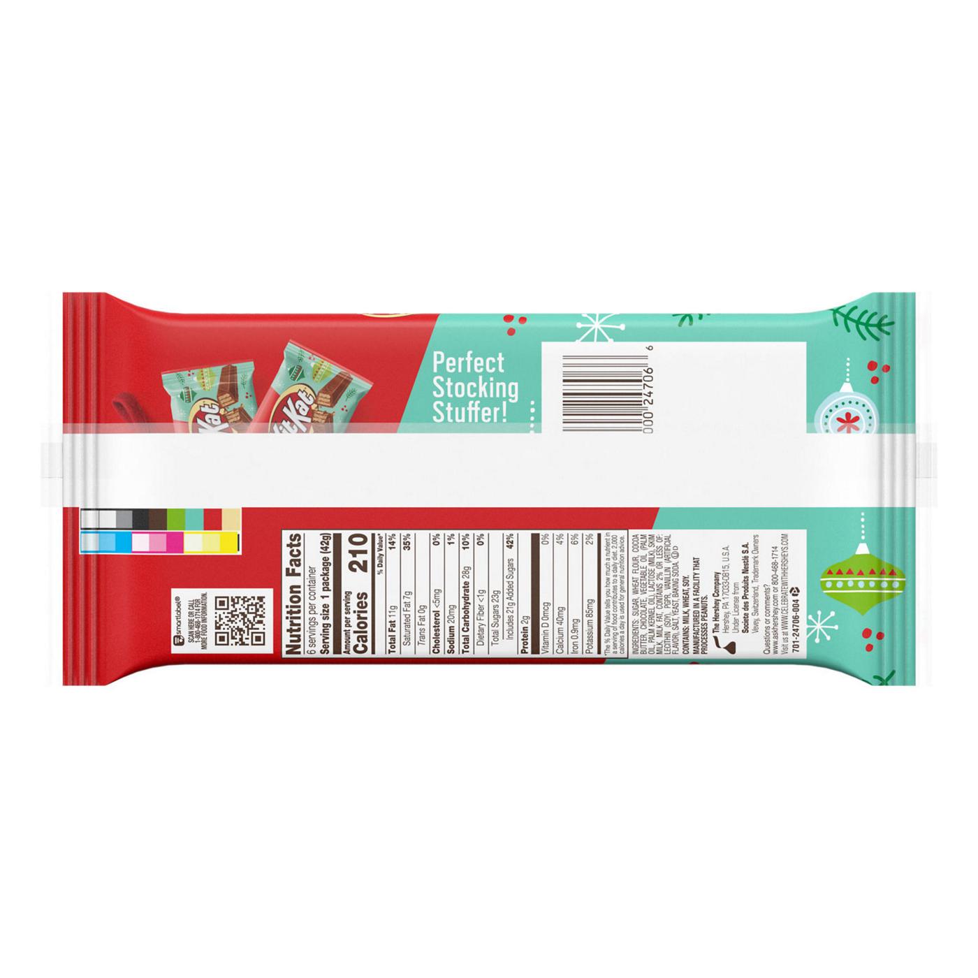 Kit Kat Milk Chocolate Wafer Christmas Candy; image 6 of 7