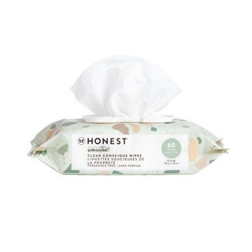 The Honest Company Clean Conscious Wipes - Geo Mood, 60 ct