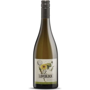 Loveblock Organic Sauvignon Blanc New Zealand White Wine, 750 mL