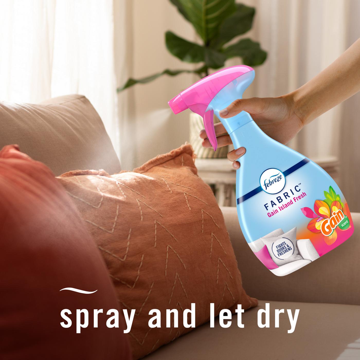 Febreze Fabric Refresher Spray - Gain Island Fresh Scent; image 4 of 8