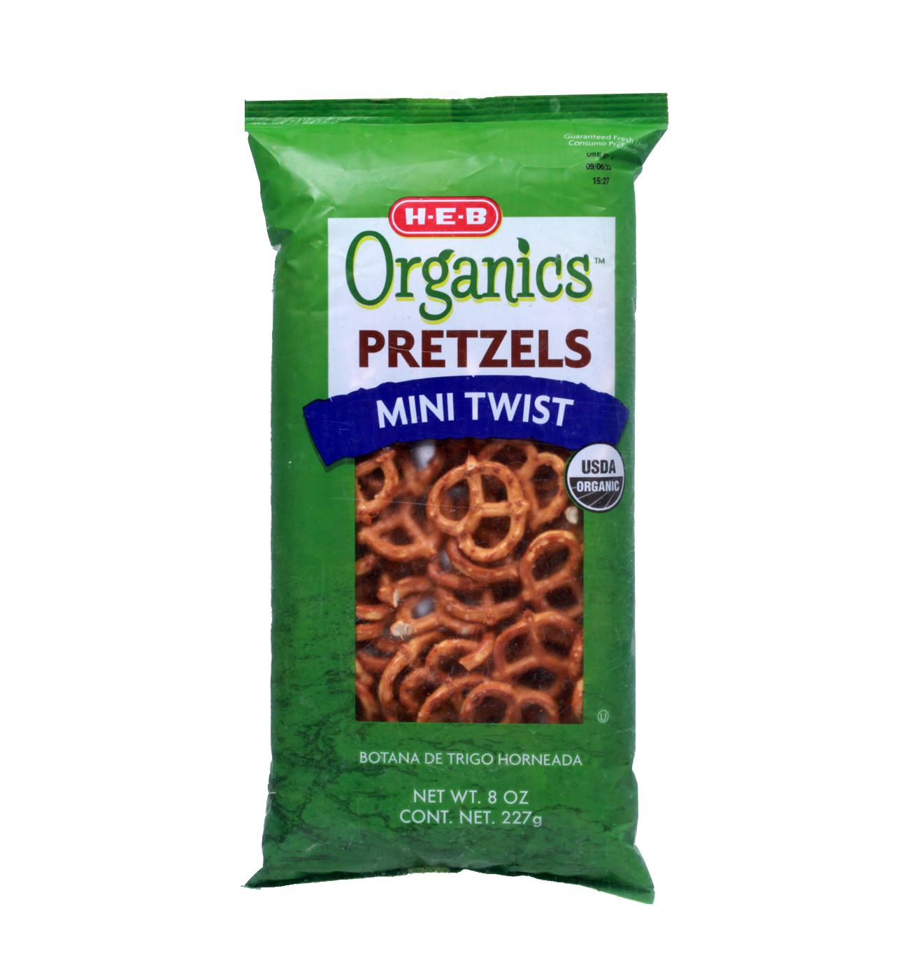 H-E-B Organics Mini Twist Pretzels; image 1 of 2