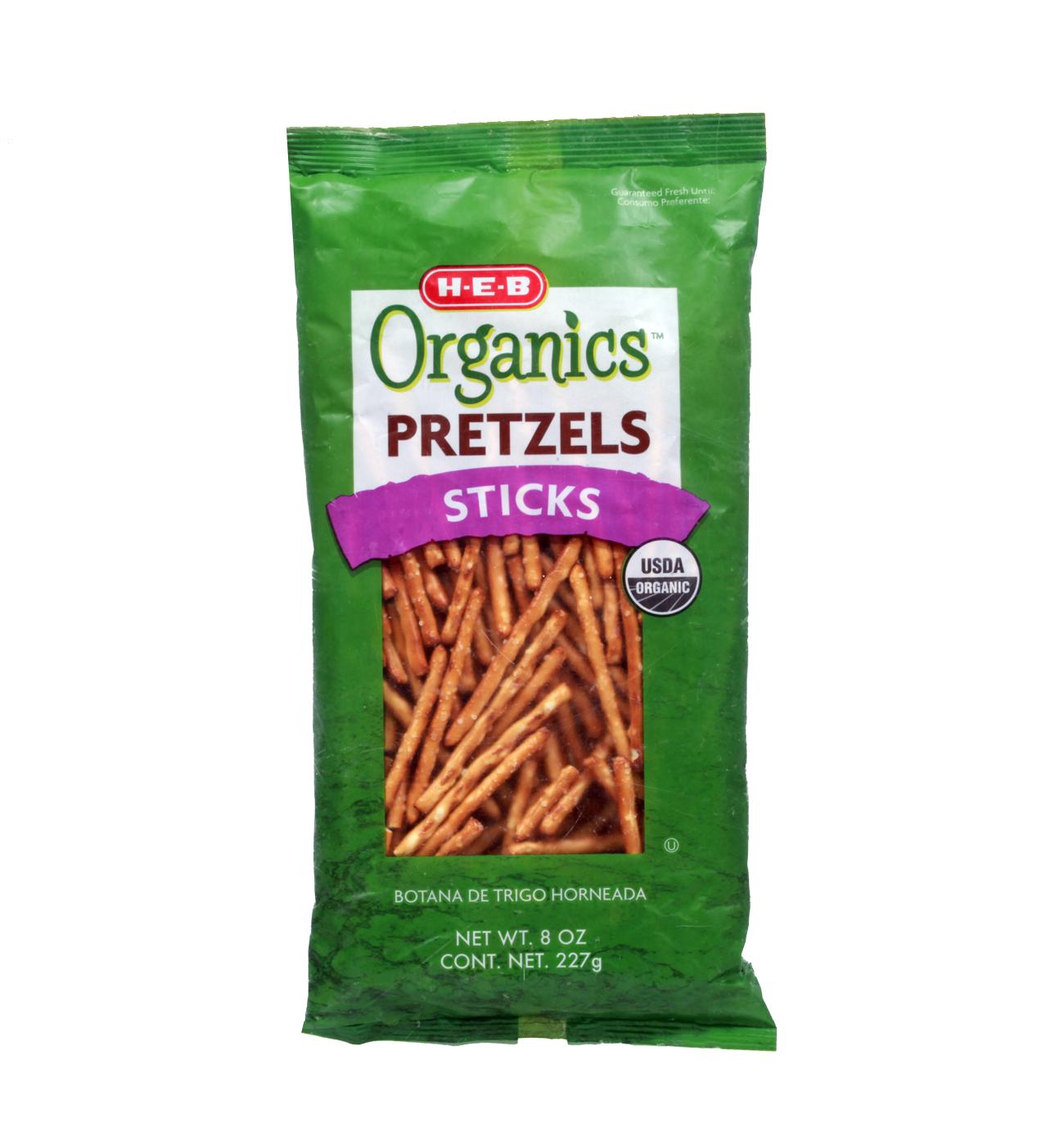 H-E-B Organics Pretzel Sticks; image 1 of 2