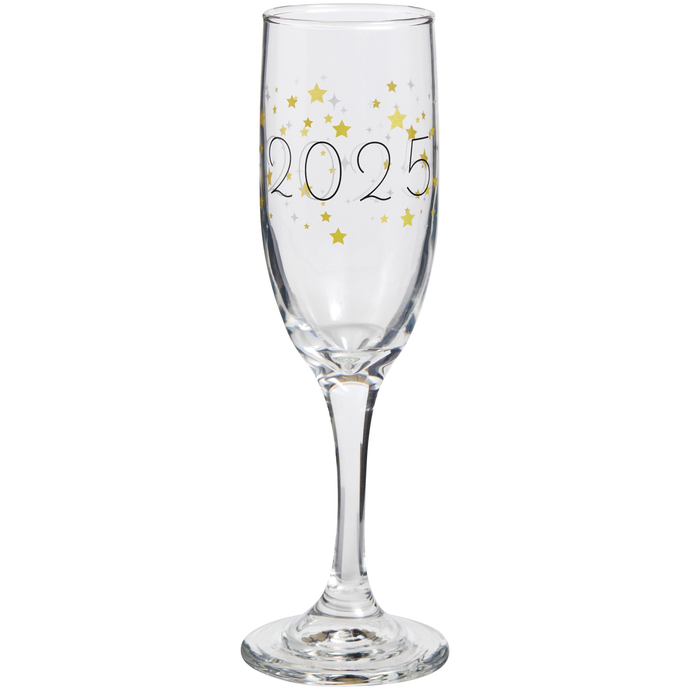 Cristar 2024 New Years Glass Champagne Flute Shop Glasses & Mugs at HEB
