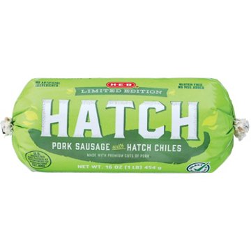 H-E-B Pork Breakfast Sausage - Hatch Chile