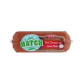 H-E-B Pork Breakfast Sausage - Hatch Chile