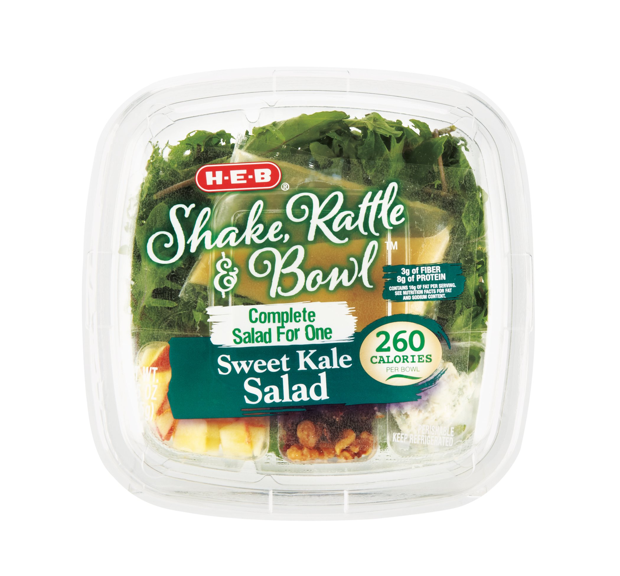 HEB Shake Rattle & Bowl Sweet Kale Salad Shop Salads at HEB