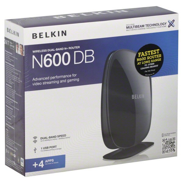 Belkin N600 Dualband Wireless Router Shop Belkin N600