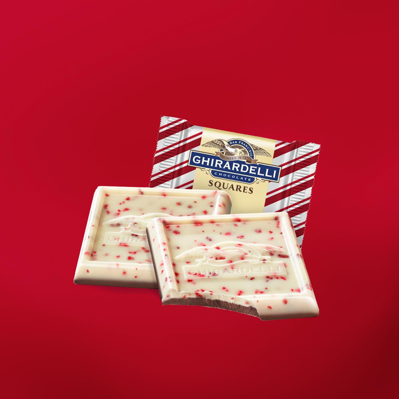 Ghirardelli Peppermint Bark Chocolate Holiday Squares; image 3 of 5