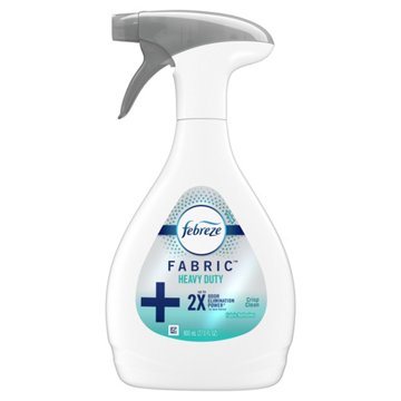 Febreze Heavy Duty Fabric Refresher Spray - Crisp Clean, 27 oz