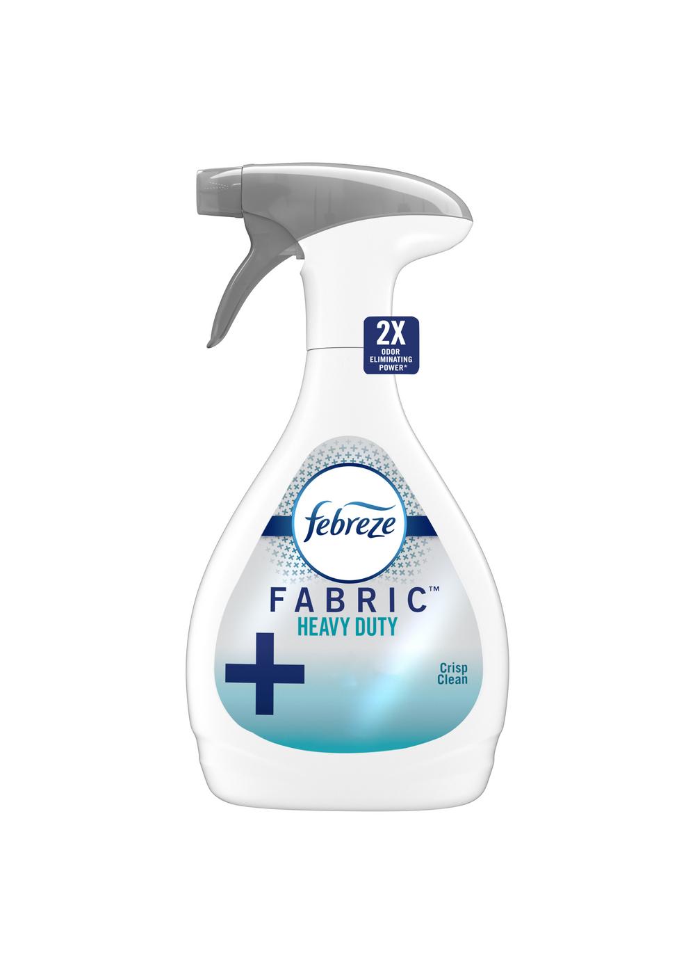 Febreze Heavy Duty Fabric Refresher Spray - Crisp Clean; image 3 of 7