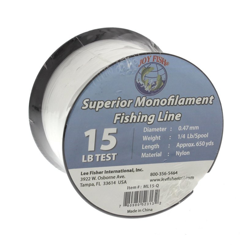 Lee Fisher Superior Monofilament Fishing Line 15 LB - Shop Patio & Outdoor  at H-E-B