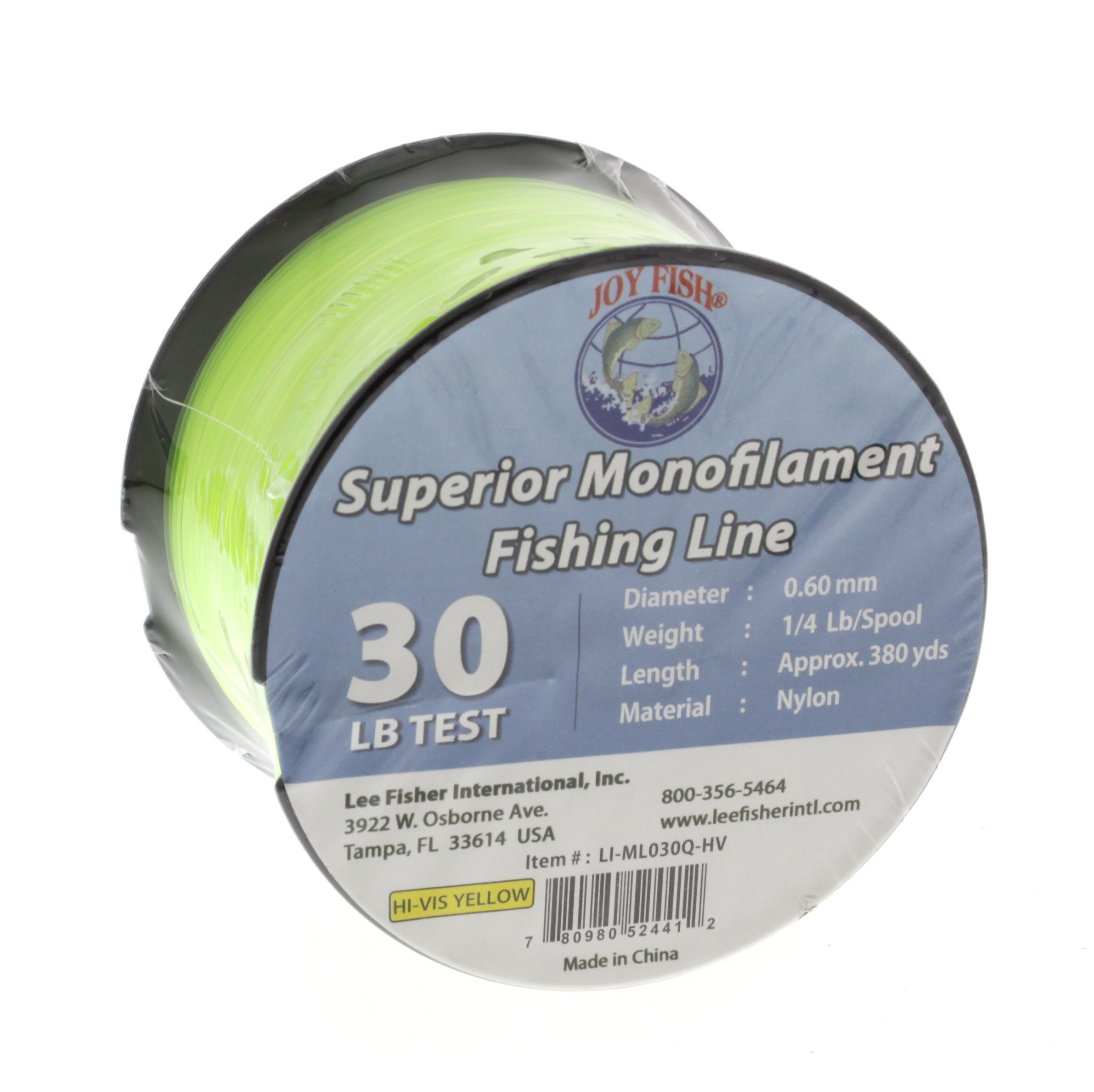 Lee Fisher Superior Monofilament Fishing Line Yellow 30 LB - Shop Fishing  at H-E-B