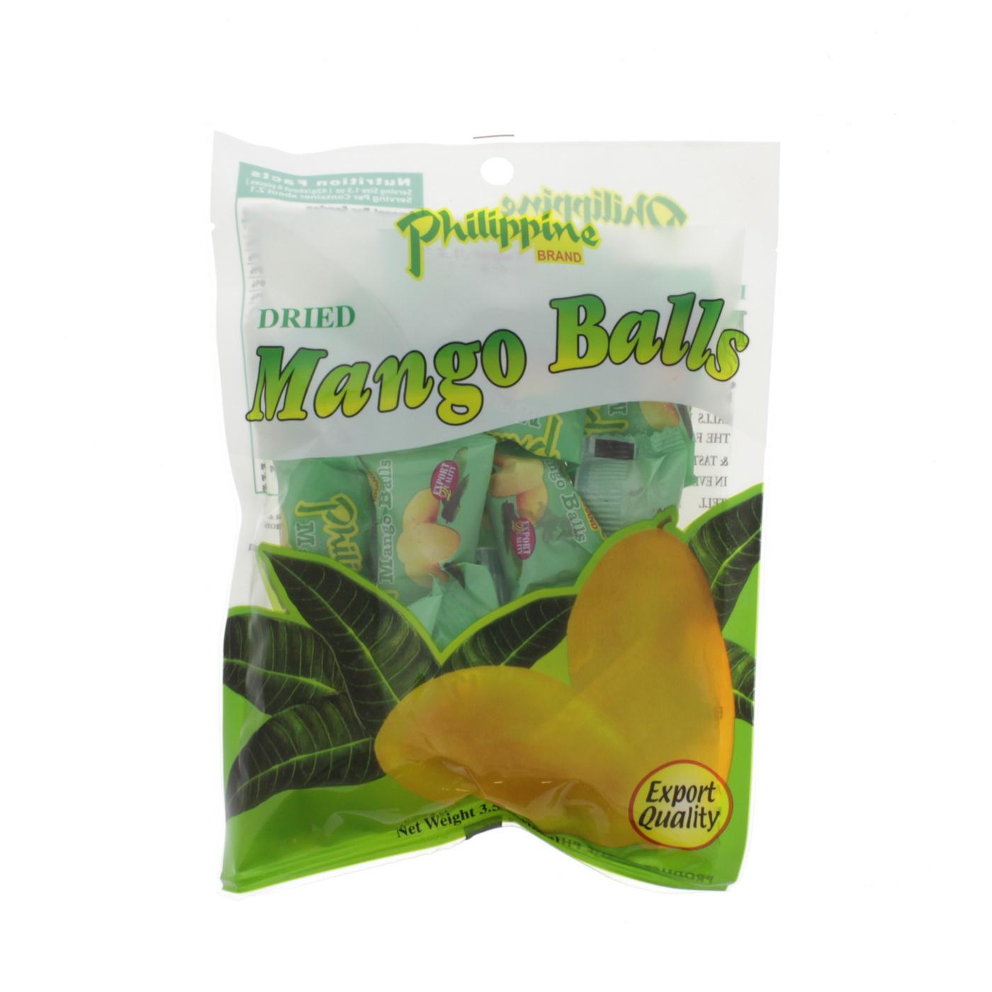 Philippine Dried Mango Balls; image 1 of 2