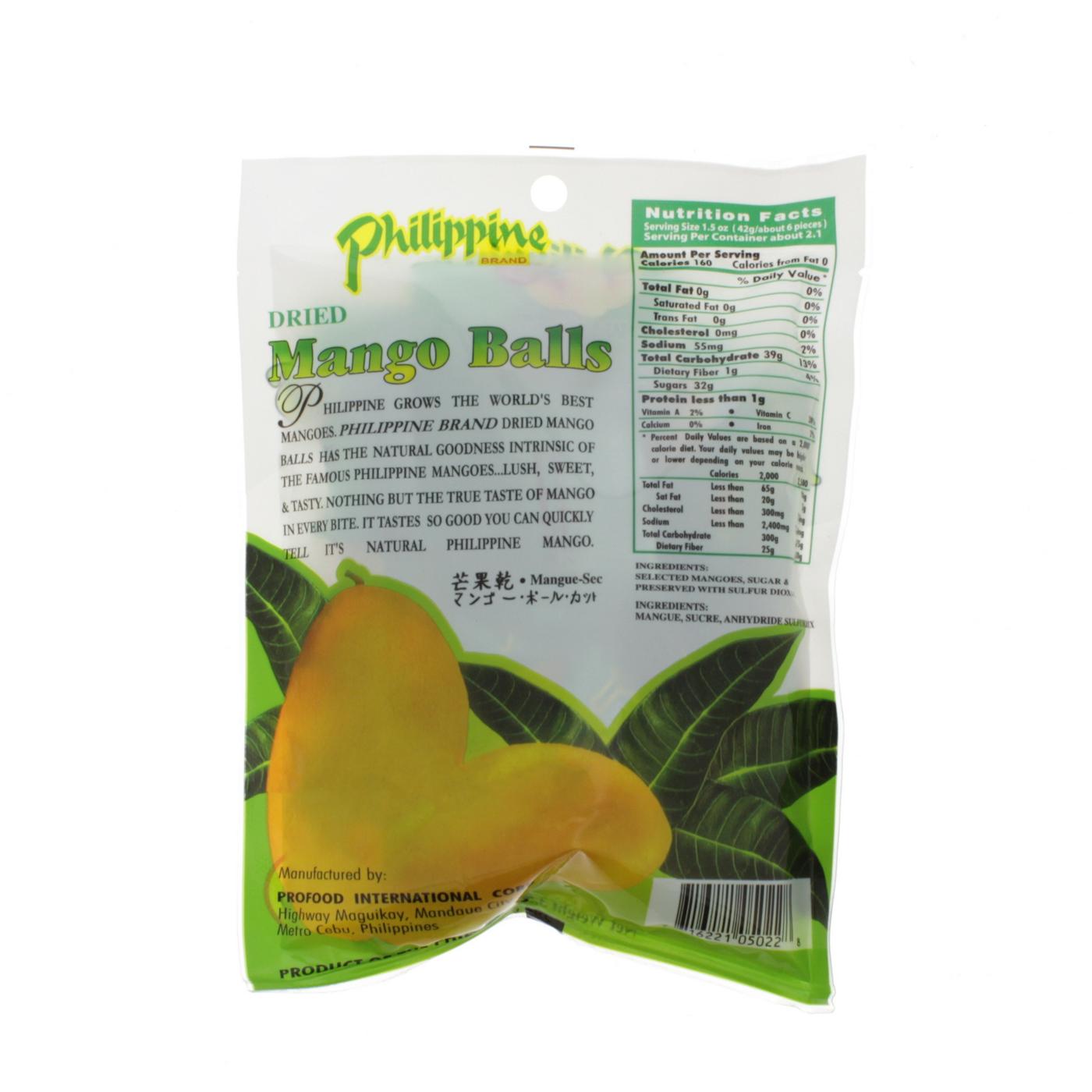Philippine Dried Mango Balls; image 2 of 2