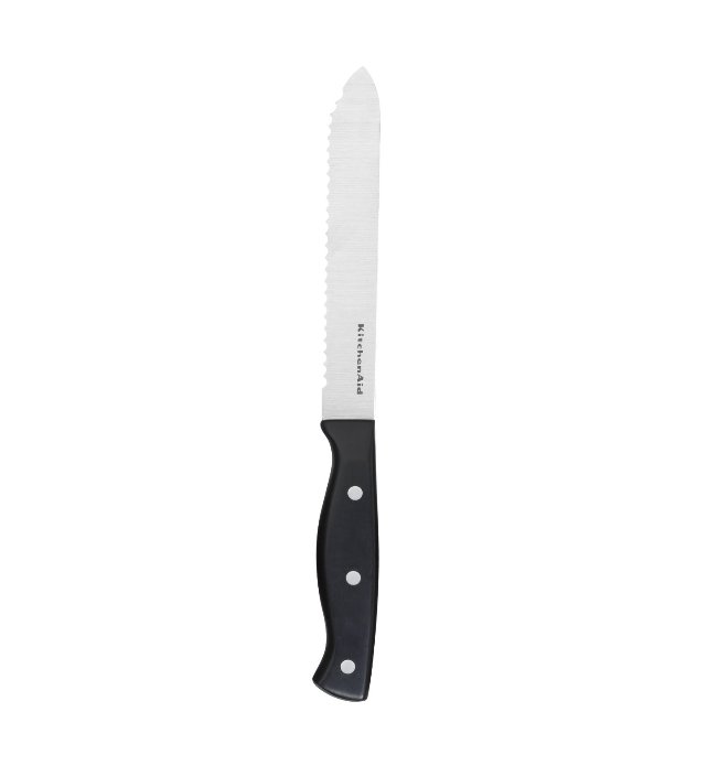 KitchenAid 5.5 Inch Cooks Stamped Serrated Utility Knife Shop Knives