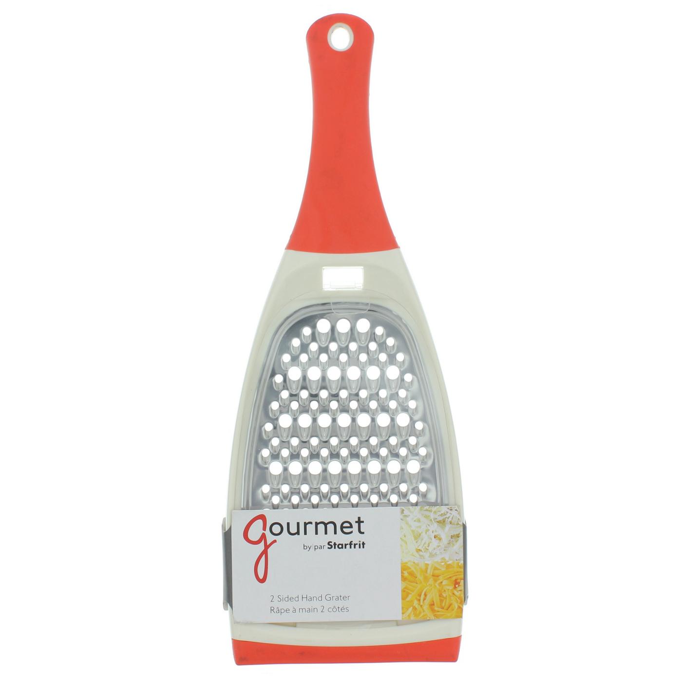 Starfrit Gourmet 2 Sided Hand Grater, Assorted Colors; image 1 of 3