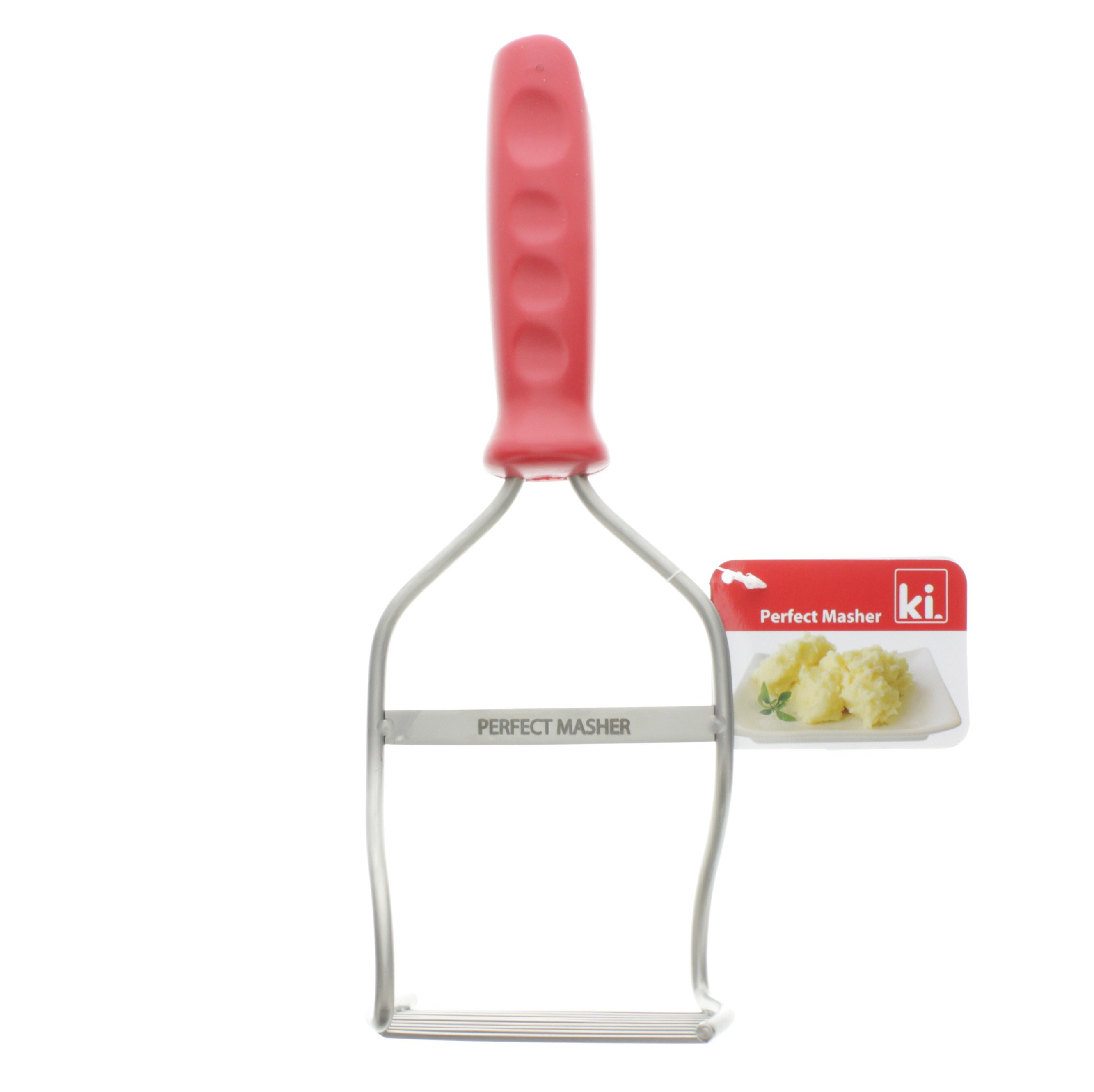 Kitchen Innovations Zeal Red Perfect Potato Masher Shop Utensils