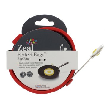 Zeal Perfect Eggs Round Egg Ring, Assorted Colors