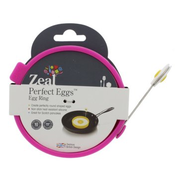 Zeal Perfect Eggs Round Egg Ring, Assorted Colors