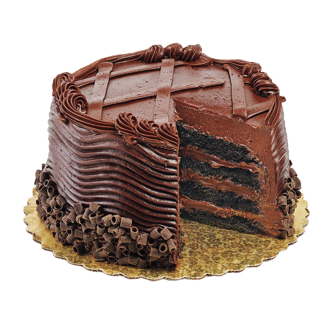 H-E-B Sensational Chocolate Cake With Fudge Icing - Shop Standard Cakes ...