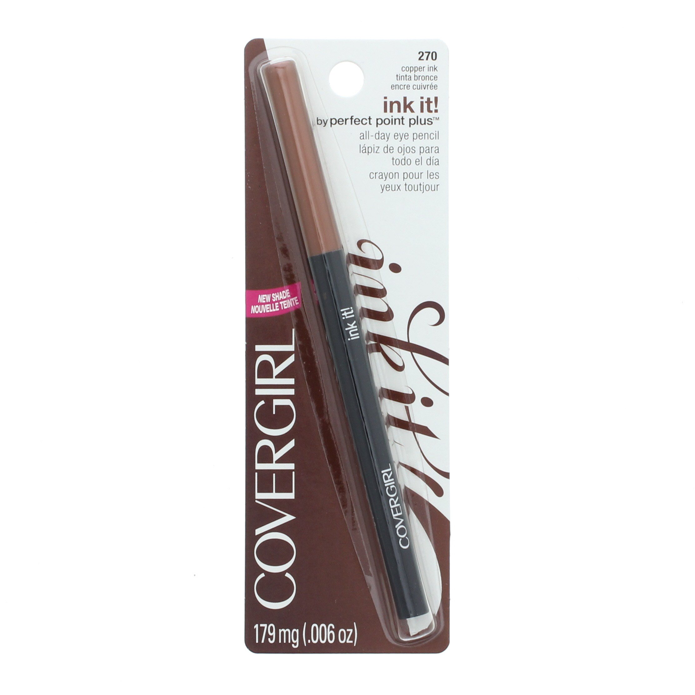 CoverGirl Ink It! by Perfect Point Plus, Copper Ink Eyeliner Shop Eyeliner at HEB