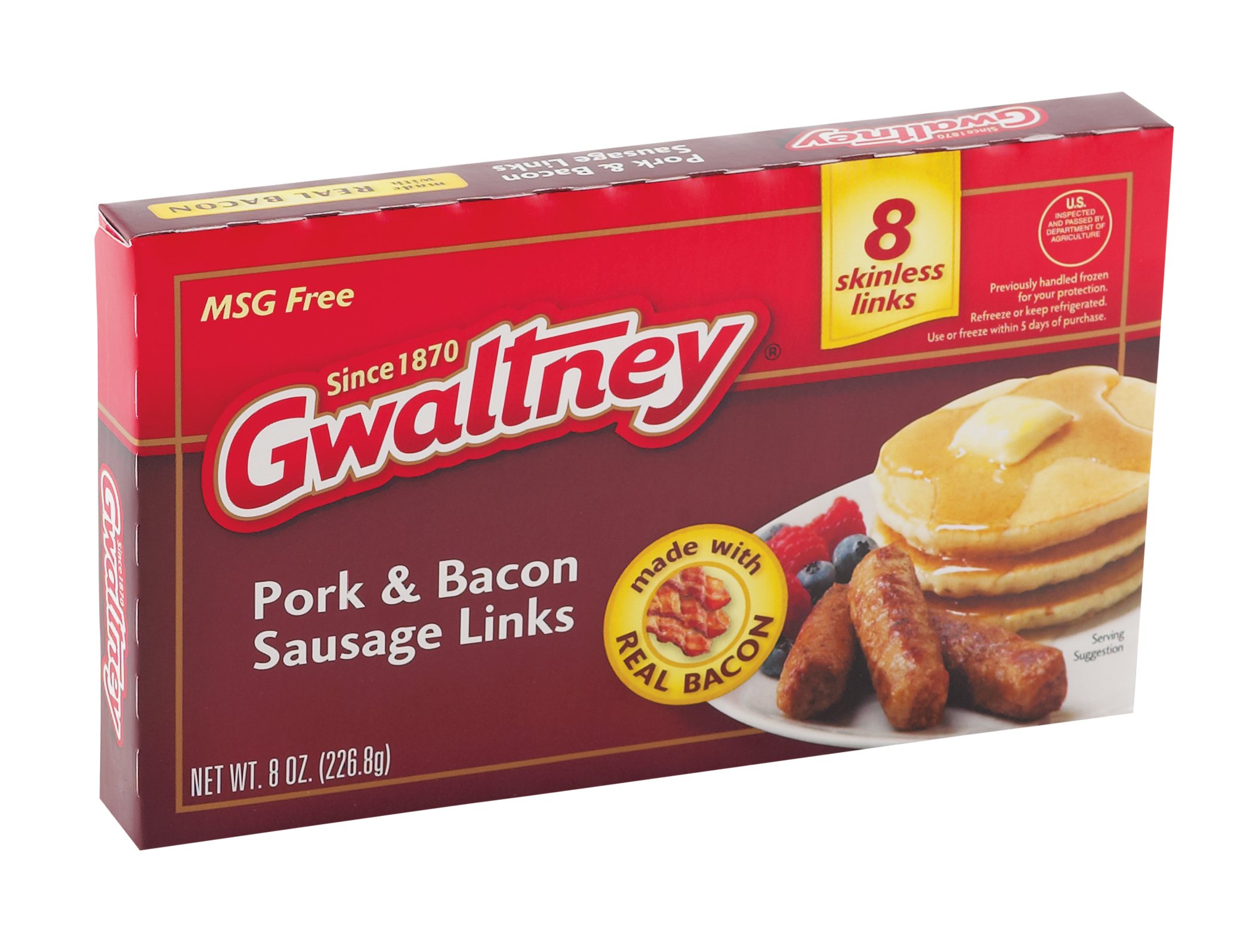 Gwaltney Bacon & Pork Links Shop Sausage at HEB