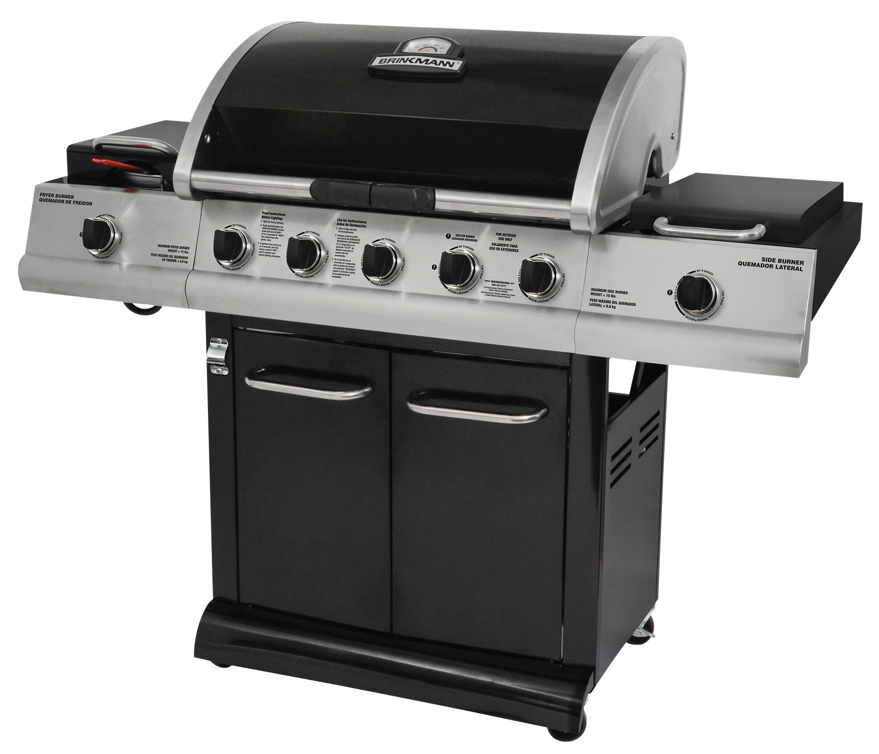 Brinkmann 5 Burner Gas Grill Shop Patio & Outdoor at HEB