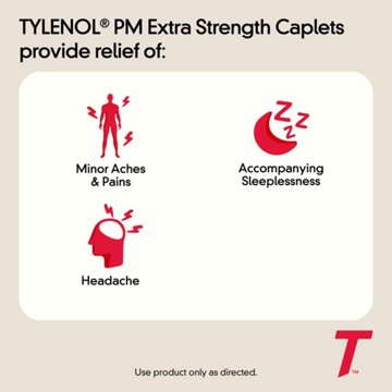 Tylenol PM Extra Strength Caplets
