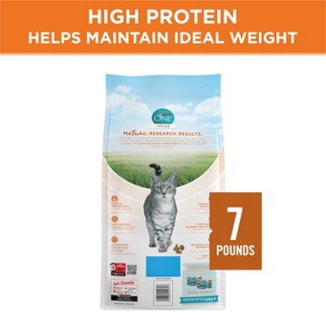 Purina ONE High Protein, Healthy Weight Plus Ideal Weight Dry Cat Food Weight Control Formula - Chicken