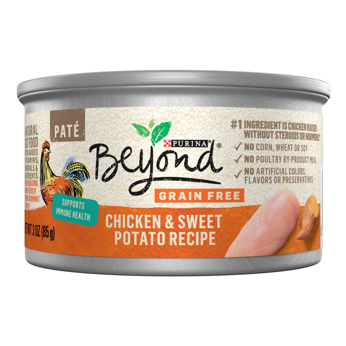 Beyond Purina Beyond Chicken and Sweet Potato Recipe Grain Free Wet Cat Food Pate; image 1 of 7