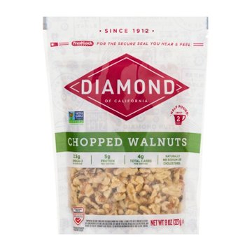 Diamond of California Chopped Walnuts, 8 oz