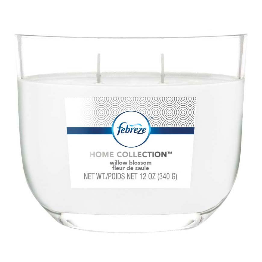 Febreze Home Collection Willow Blossom Dual Wick Candle Shop Candles