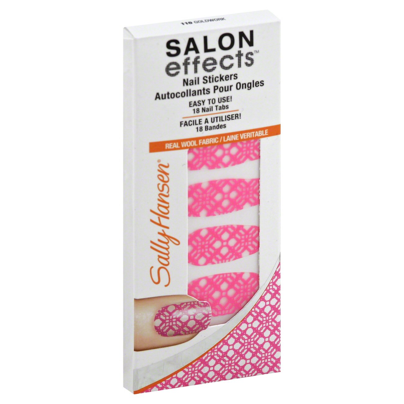 Sally Hansen Salon Effects Nail Stickers Goldwork Shop Nail Sets at HEB