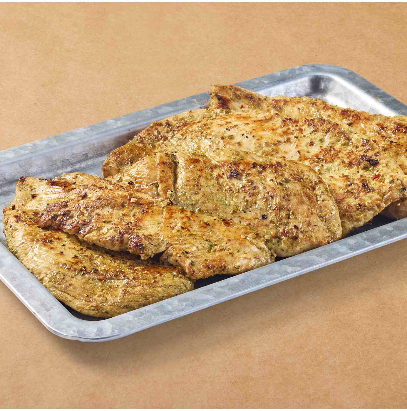 H-E-B Simply Seasoned Hatch Green Chile Seasoned Thin Sliced Chicken Breast; image 2 of 4