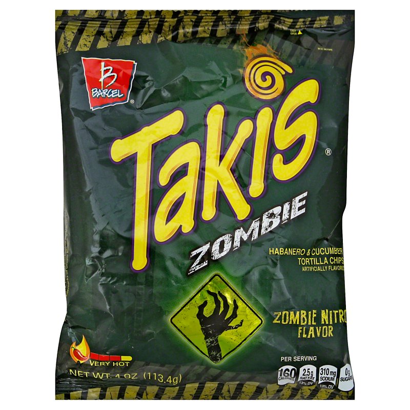 Barcel Takis Zombie Tortilla Chips Shop Snacks & Candy at HEB