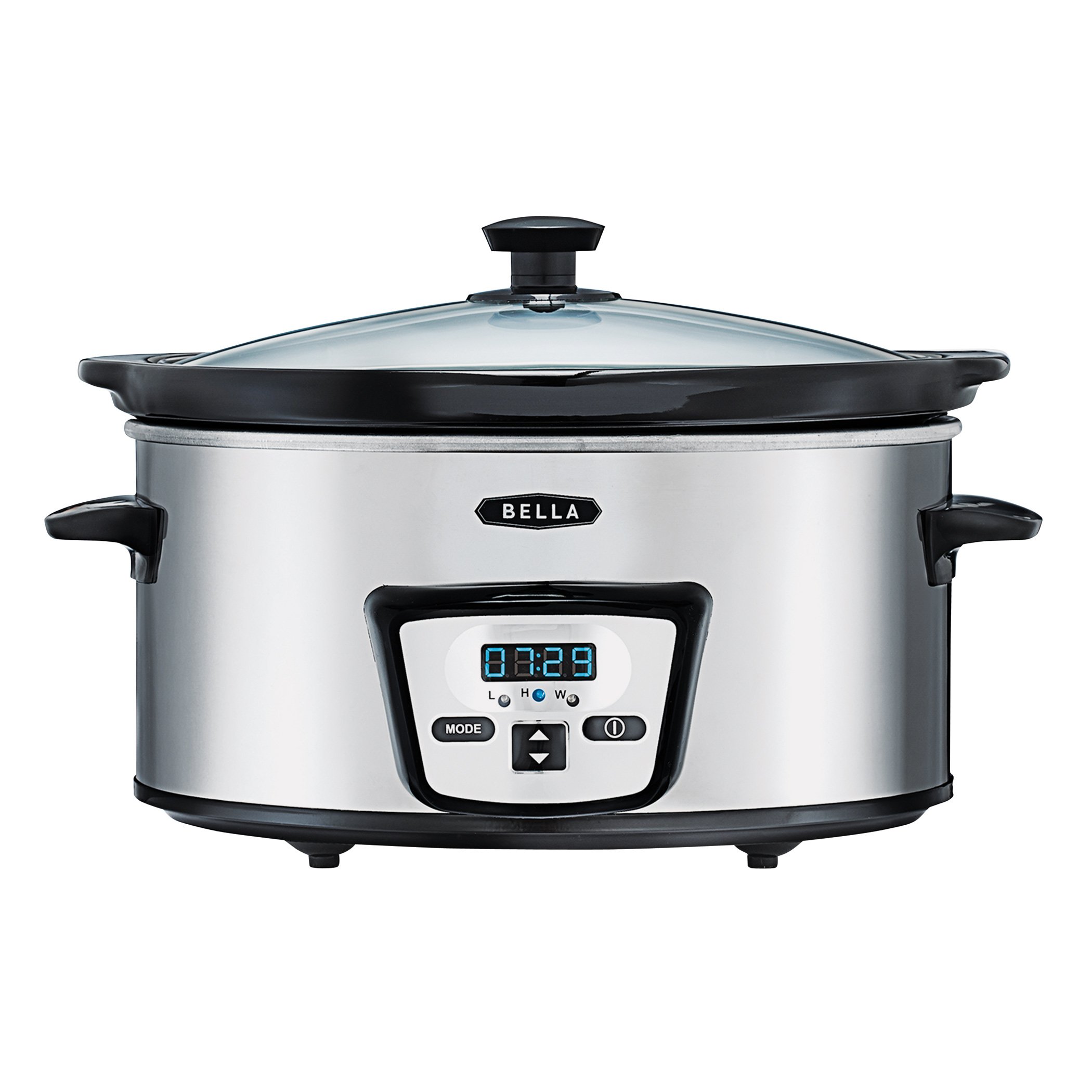 Bella QT. Stainless Steel Programmable Slow Cooker Shop Cookers