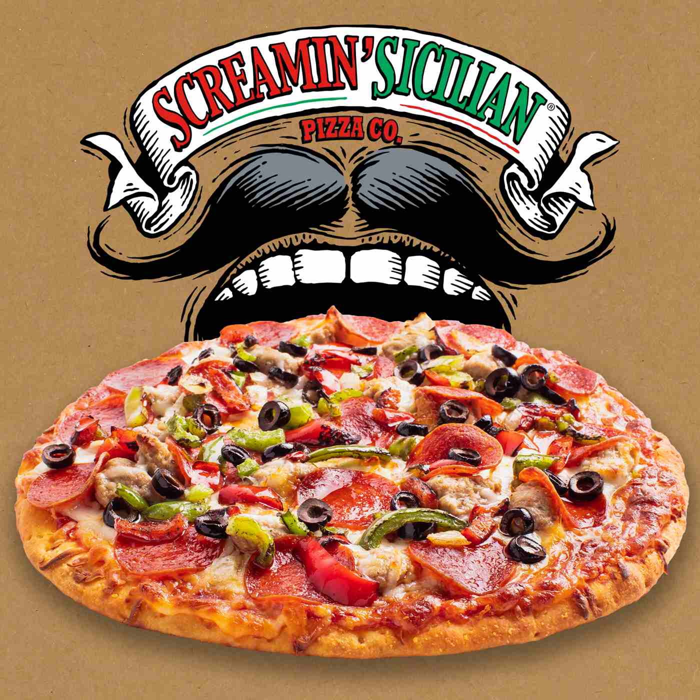 Screamin' Sicilian Supremus Maximus Supreme Pizza; image 6 of 8