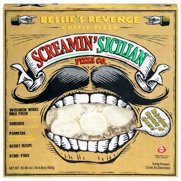 Screamin' Sicilian Bessie's Revenge Cheese Pizza