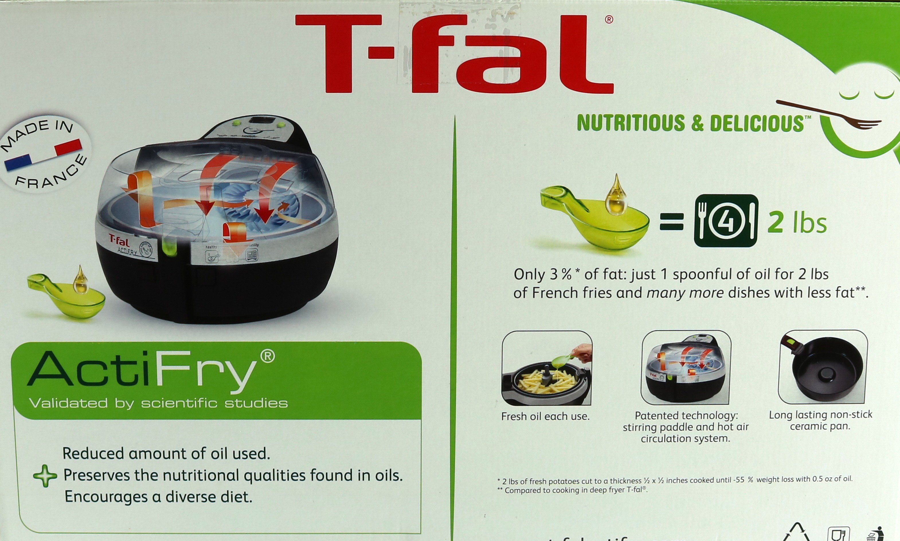 Tfal hotsell actifry plus