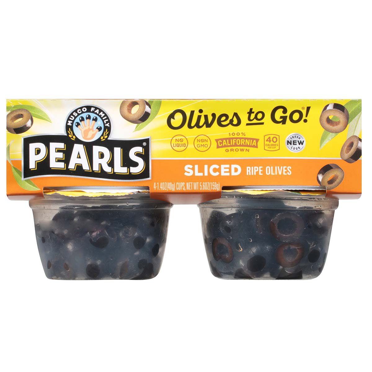 Musco Family Olive Co. Pearls Sliced California Ripe Black Olives To Go