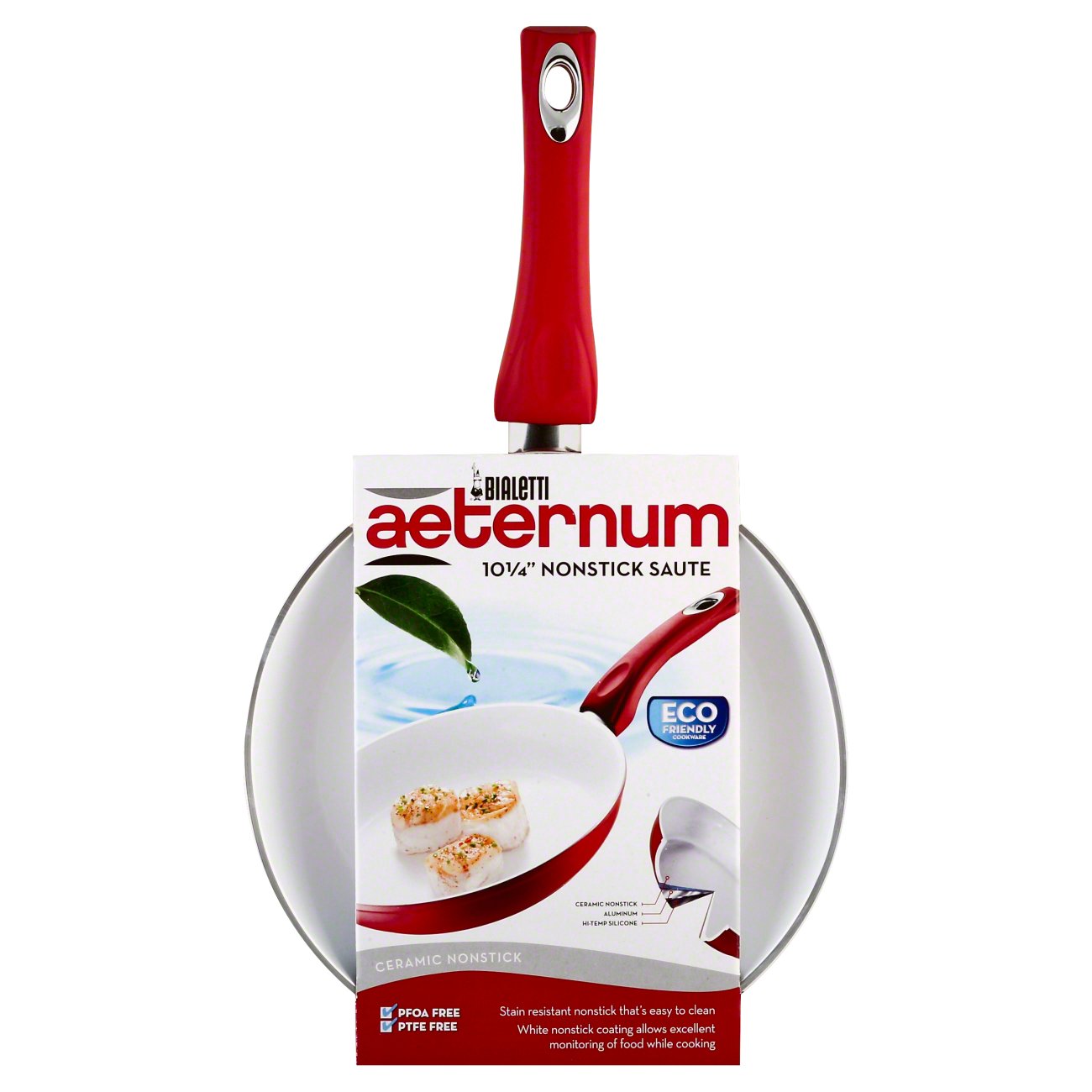 Bialetti Aeternum Ceramic 10.25 Inch Saute Pan Shop Cookware at HEB