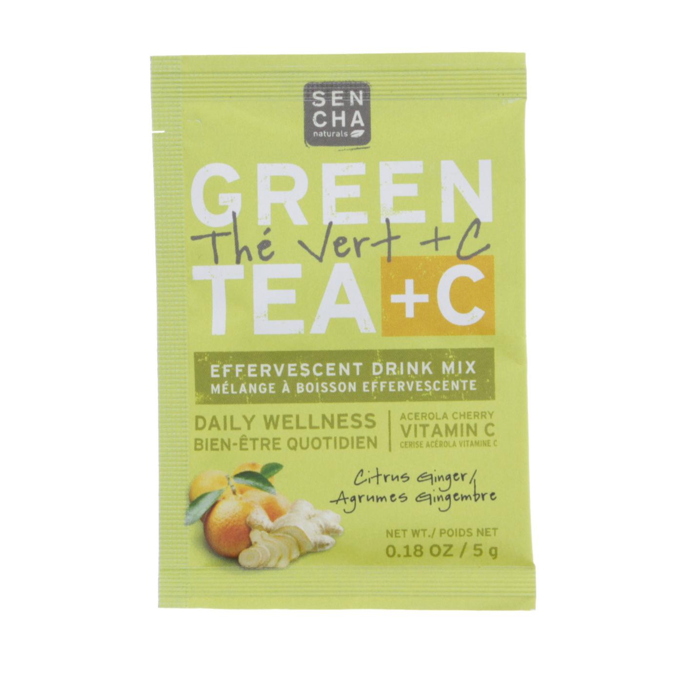 Sen Cha Citrus Ginger Green Tea +C Immune Support; image 1 of 2