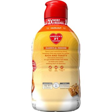 Nestle Coffee Mate Liquid Coffee Creamer - Hazelnut, 64 oz