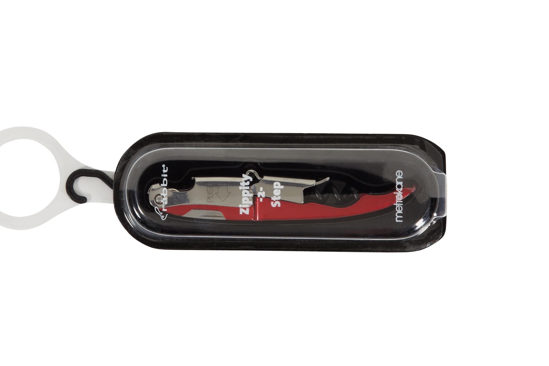 Metrokane Rabbit Zippity 2 Step Wine Opener Shop Bar tools at HEB