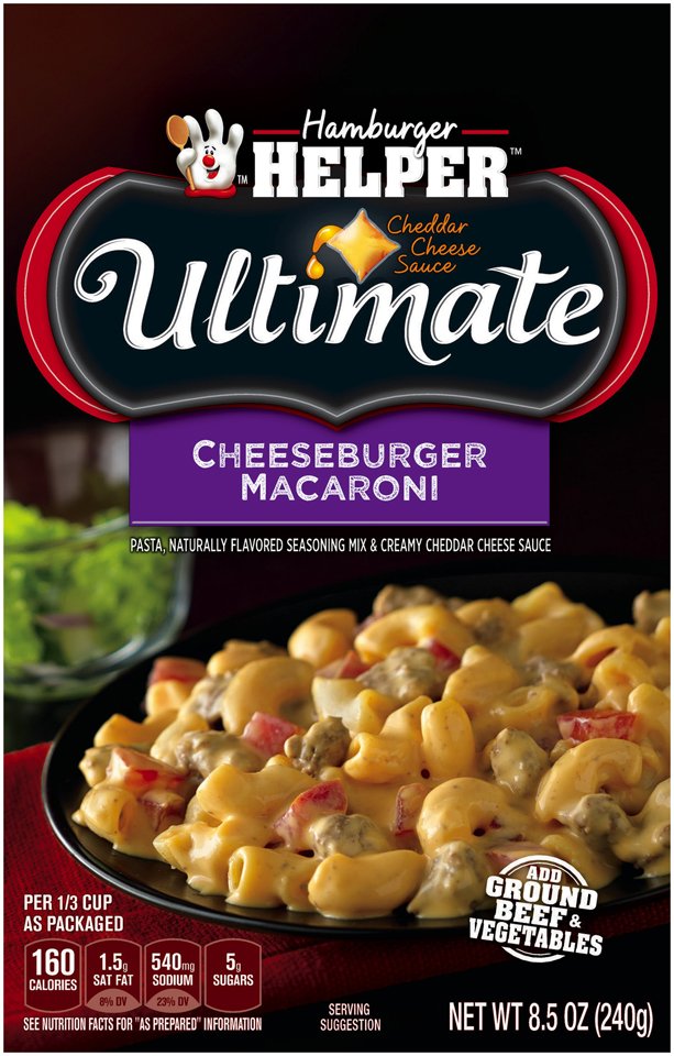 Hamburger Helper Ultimate Cheeseburger Macaroni Shop Pantry meals at