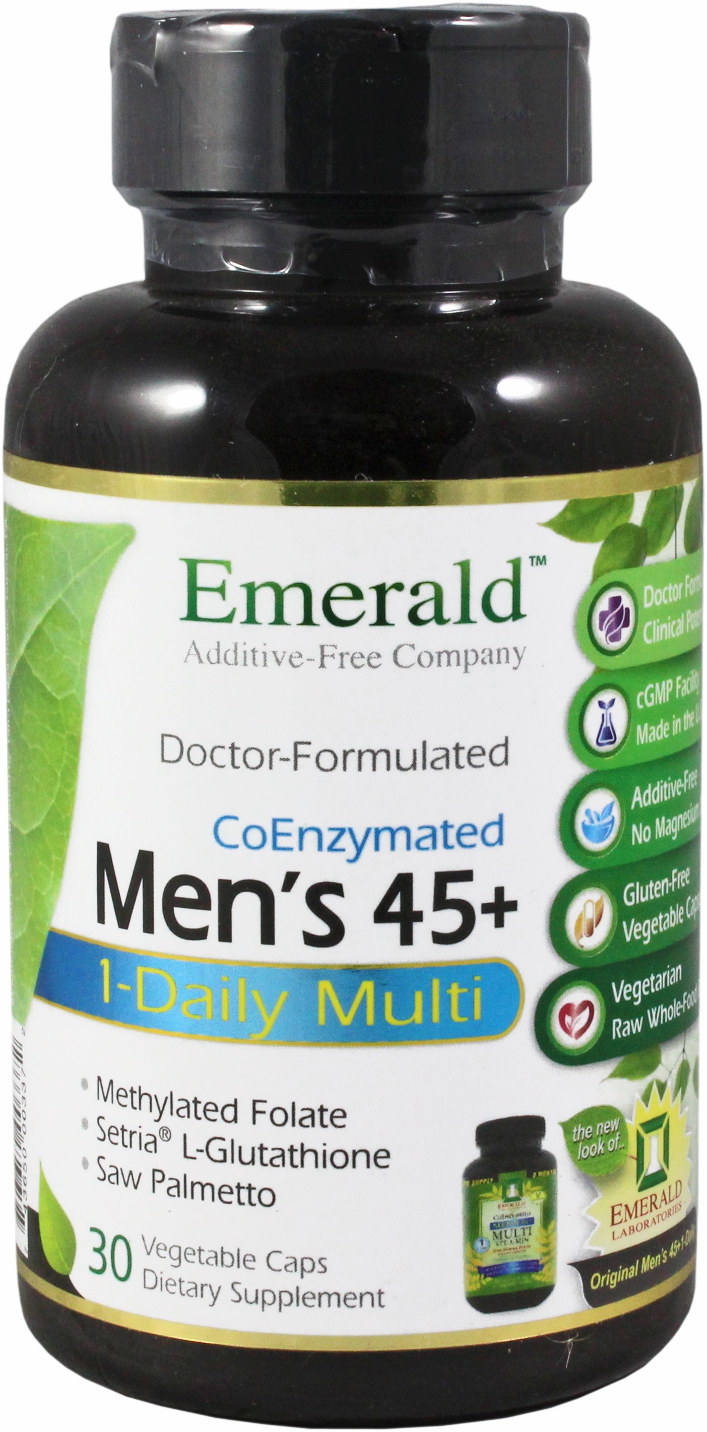 Emerald Mens 45 Plus One a Day, 30 ct | Central Market - Really Into Food