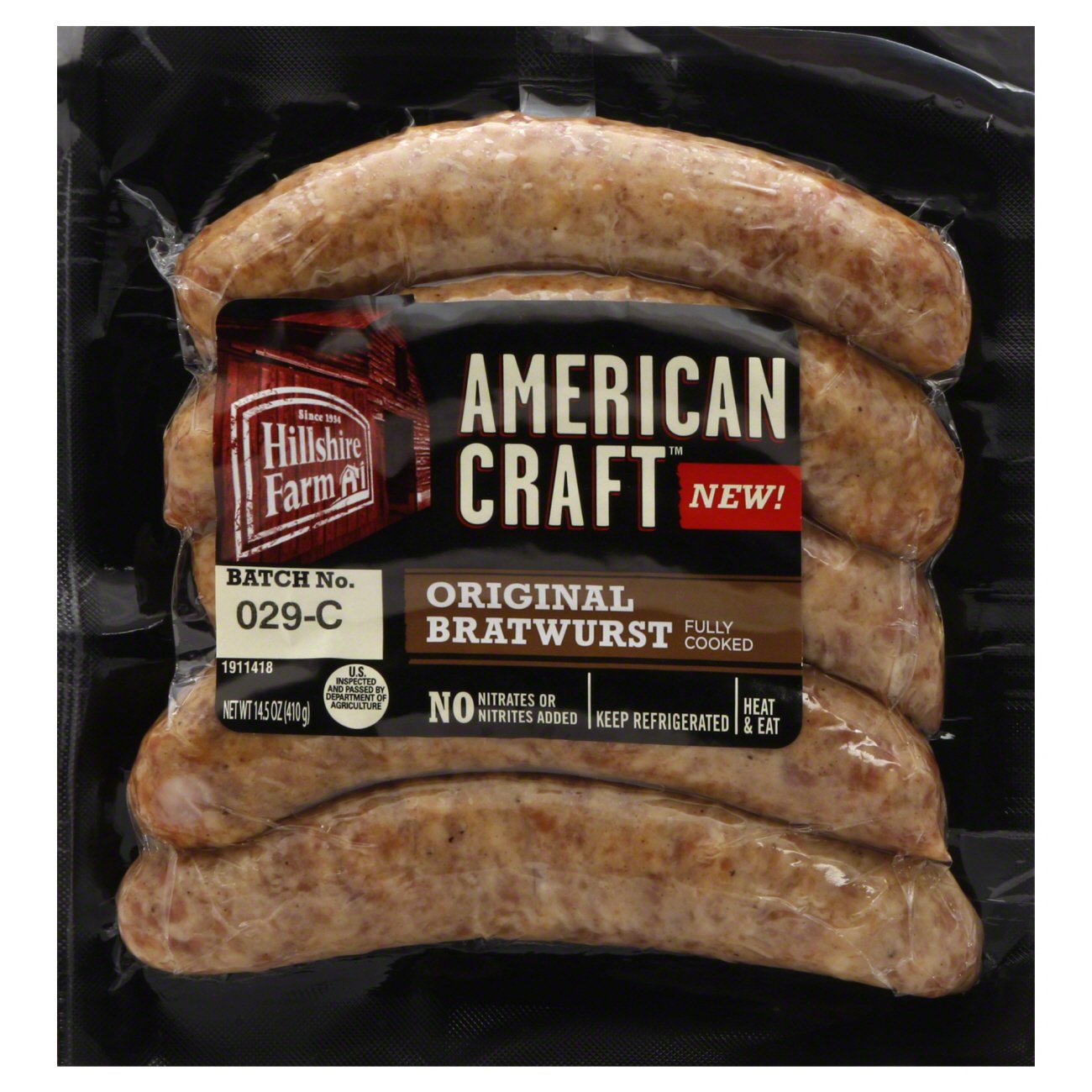 Hillshire Farm American Craft Original Bratwurst - Shop Sausage at H-E-B